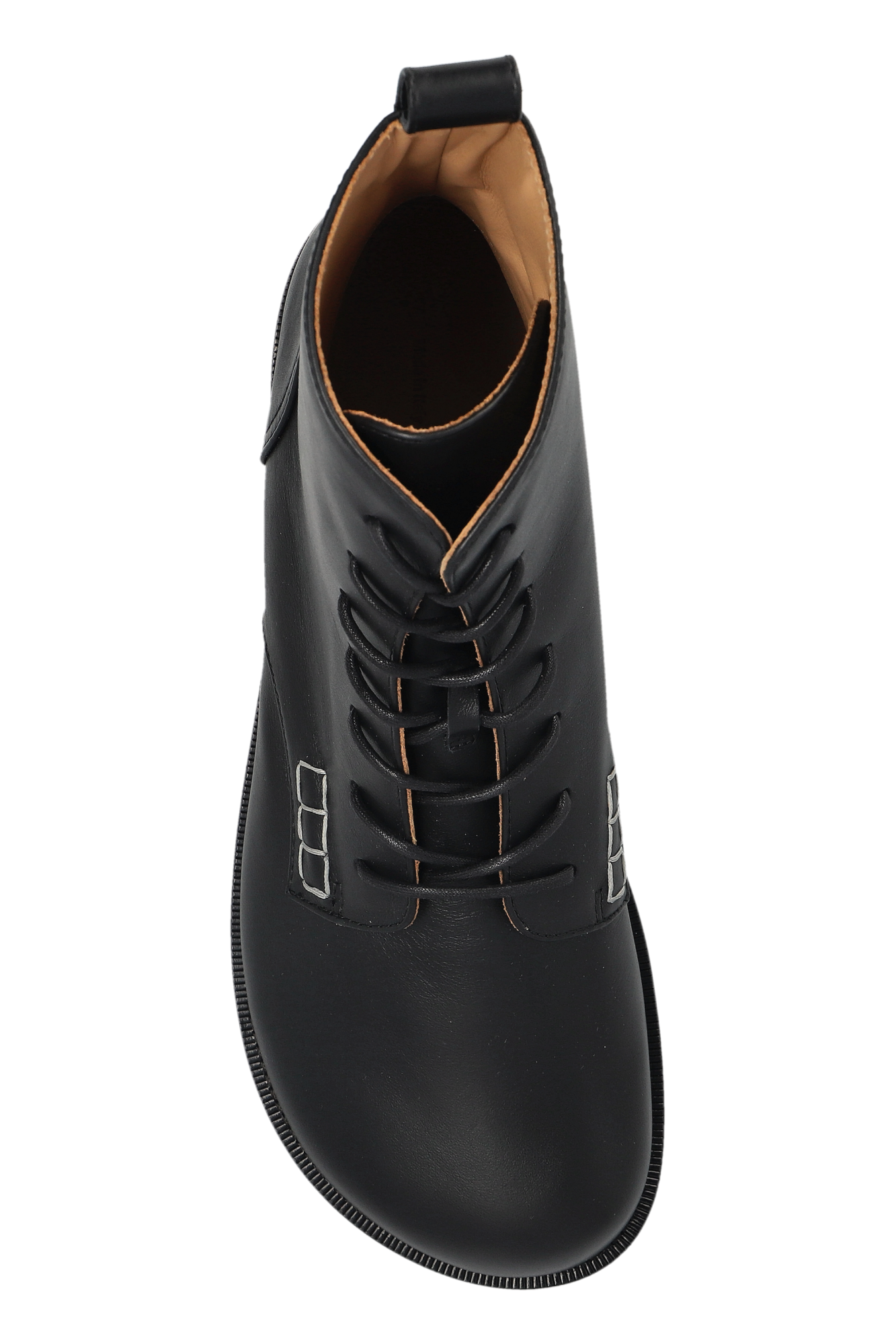 JW ANDERSONブラックレザーサイドゴアブーツ 38 JW Anderson Leather ankle boots | Men's | Vitkac